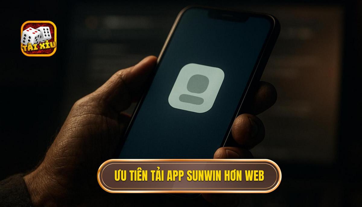Tải app tài xỉu Sunwin - Bí quyết trải nghiệm cá cược đỉnh cao trên di động 1 Lý do nên ưu tiên tải app tài xỉu Sunwin thay vì chơi trên web