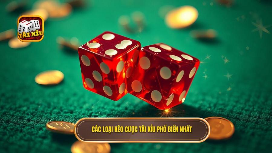 Các loại kèo cược tài xỉu phổ biến nhất