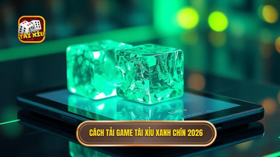 2. Cách tải game tài xỉu xanh chín 2026